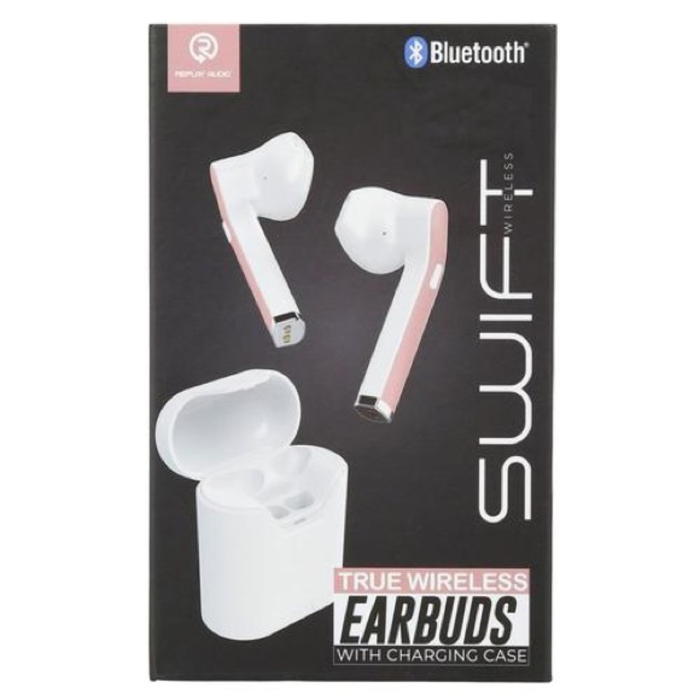 True Wireless Bluetooth Earbuds & Charging Case